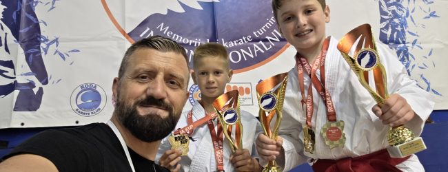 Takmičari KBS “Zmaj” uspješni na “Roda kupu”, sutra putuju na Balkansko karate prvenstvo u Tursku