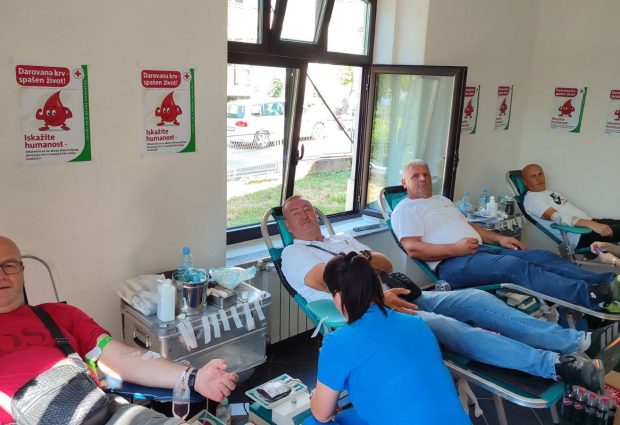 Humanost na djelu, održana akcija davalaštva krvi