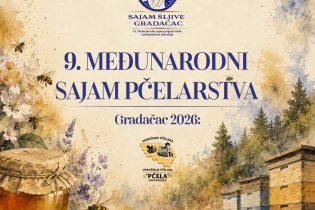 Na „Sajmu šljive“ u Gradačcu održat će se i 9. Međunarodni sajam pčelarstva