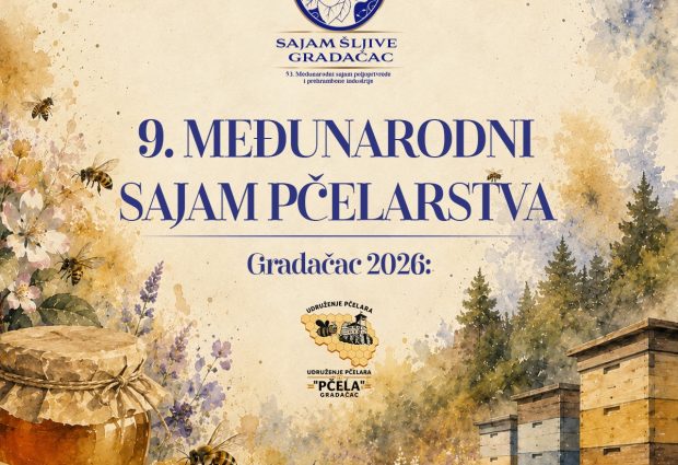 Na „Sajmu šljive“ u Gradačcu održat će se i 9. Međunarodni sajam pčelarstva